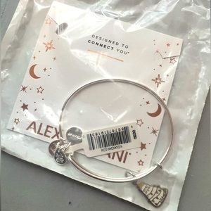 Brand New Alex and Ani Christmas Cat Bracelet